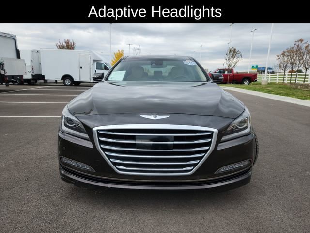 Used 2015 Hyundai Genesis Base with VIN KMHGN4JF7FU104279 for sale in Grove City, OH