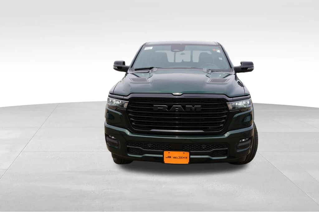 New 2026 Serrano-Green Metallic Exterior Paint RAM Laramie image 8