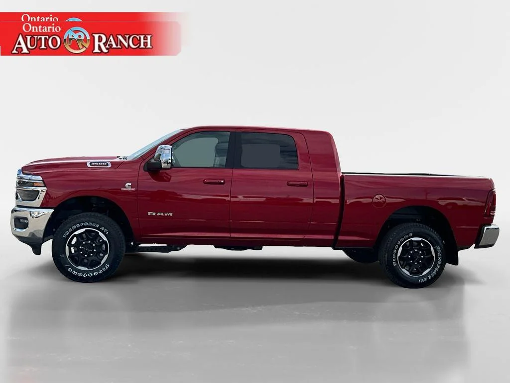 New 2026 Molten Red Pearl-Coat Exterior Paint RAM Laramie image 2