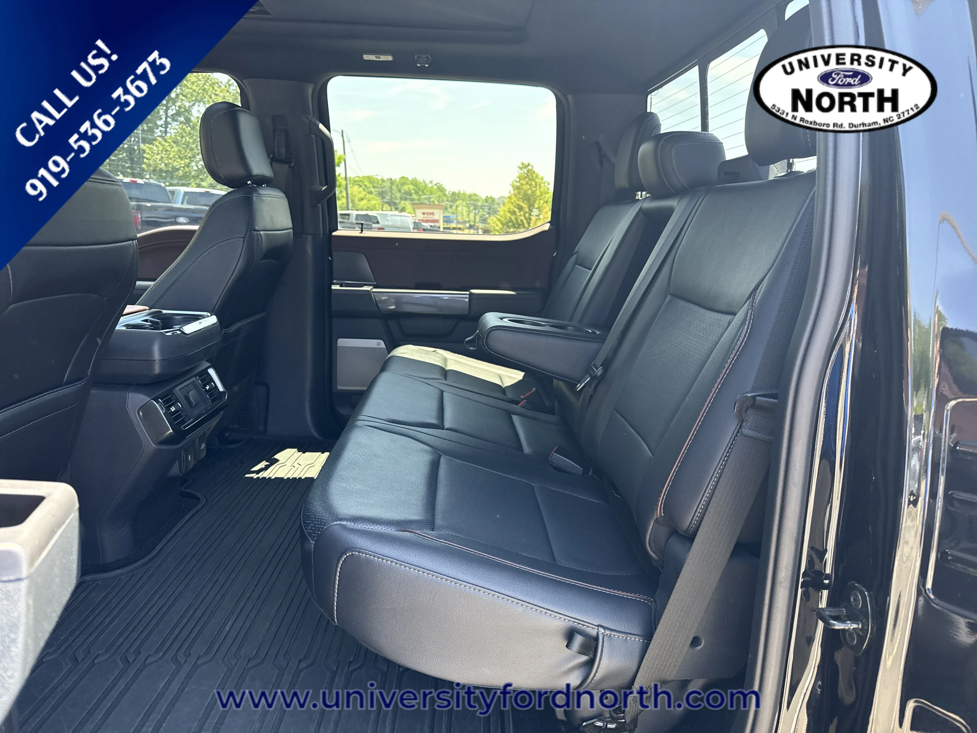 Used 2022 Agate Black Metallic Ford LARIAT image 45