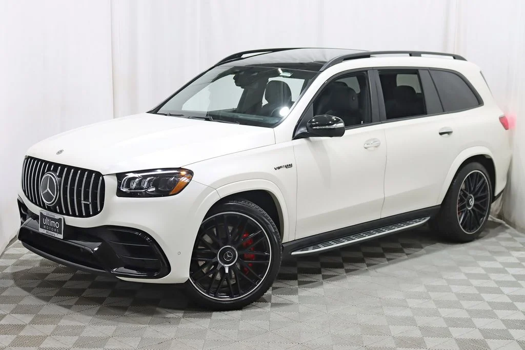 Used 2021 White Mercedes-Benz GLS 63 AMG® image 8