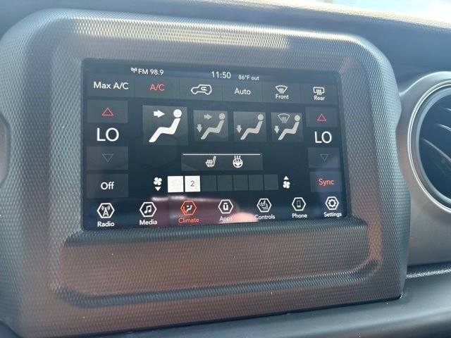 Used 2022 White Jeep Unlimited Sport S image 11