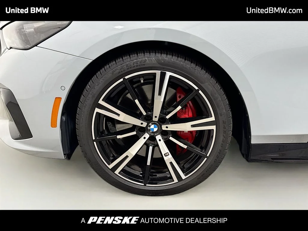 Certified Used 2026 Gray Metallic BMW 540i xDrive image 2