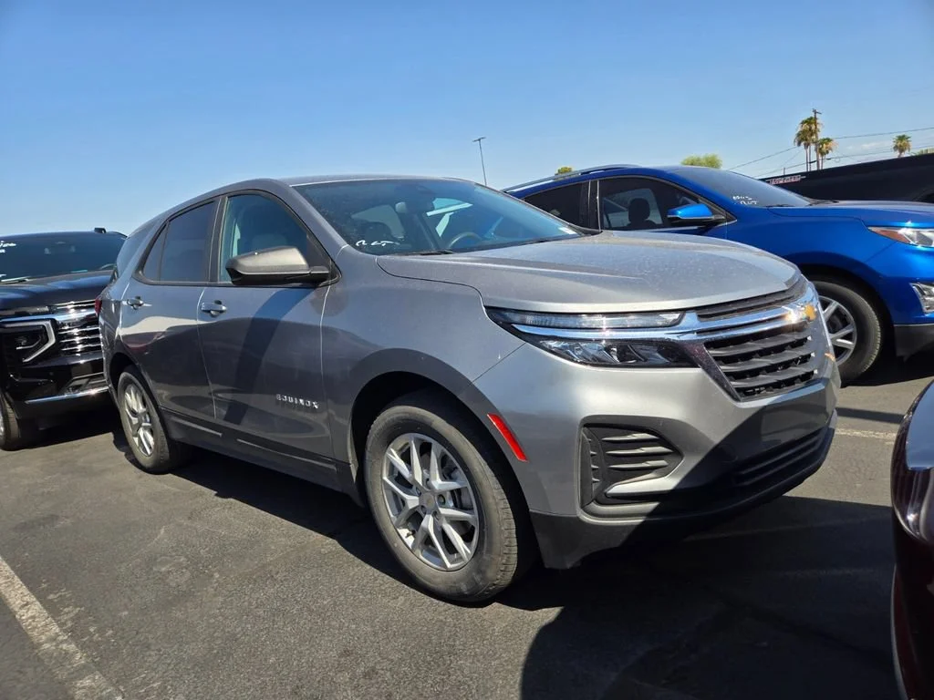 Used 2024 Sterling Gray Metallic Chevrolet LS image 1