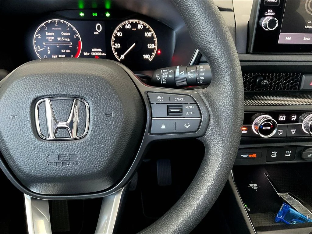 New 2026 Solar Silver Metallic Honda AWD EX image 13