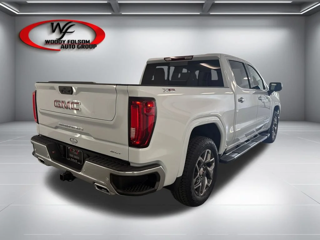 New 2026 Glacier White Tricoat GMC SLT image 6