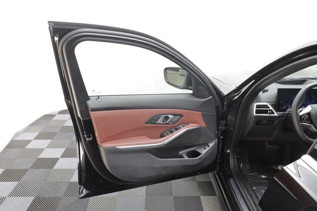 Certified Used 2025 Black Sapphire Metallic BMW 330i xDrive image 5
