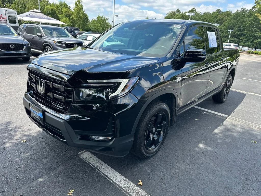 Certified Used 2024 Crystal Black Pearl Honda AWD BLACK EDITION image 7