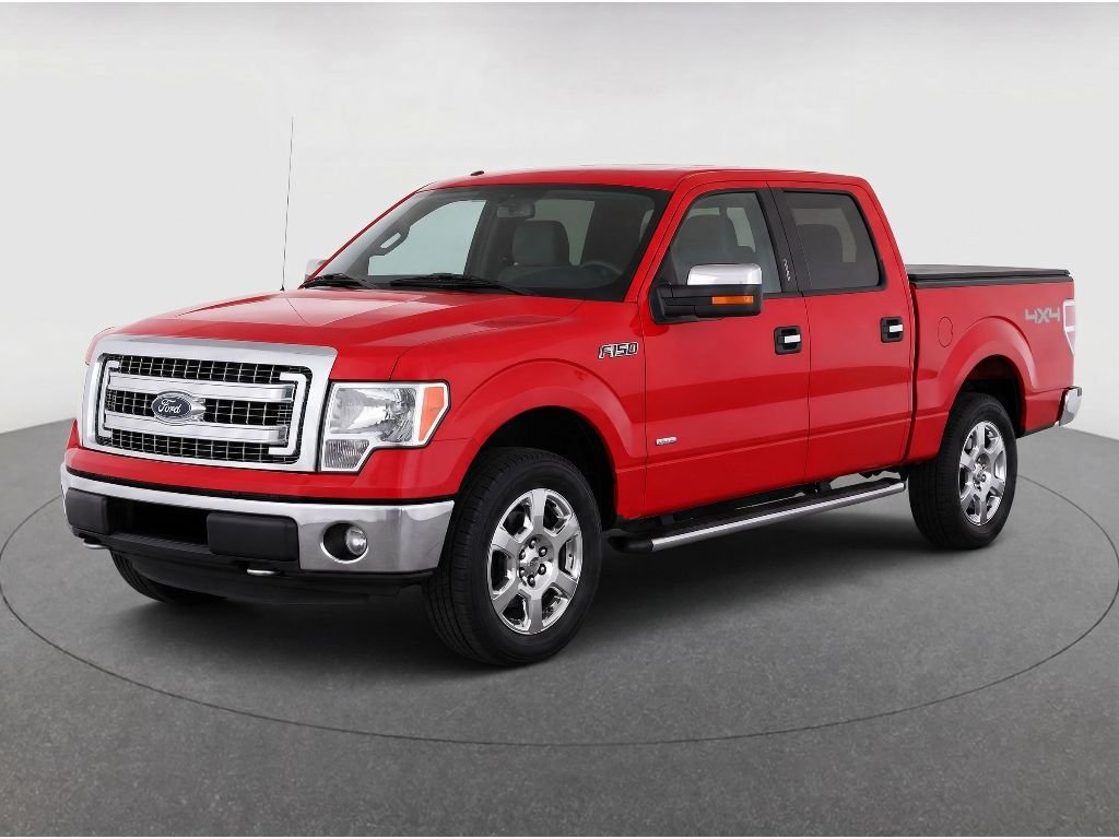 Used 2014 RACE RED Ford XLT image 1