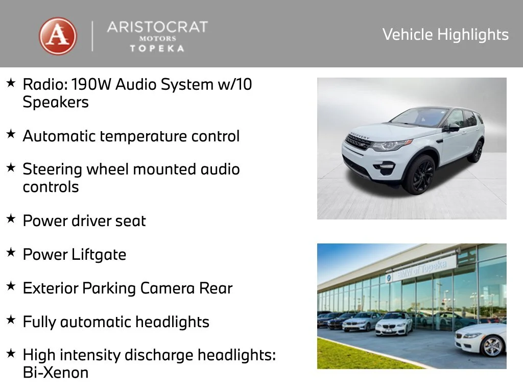 Used 2017 White Land Rover HSE image 2