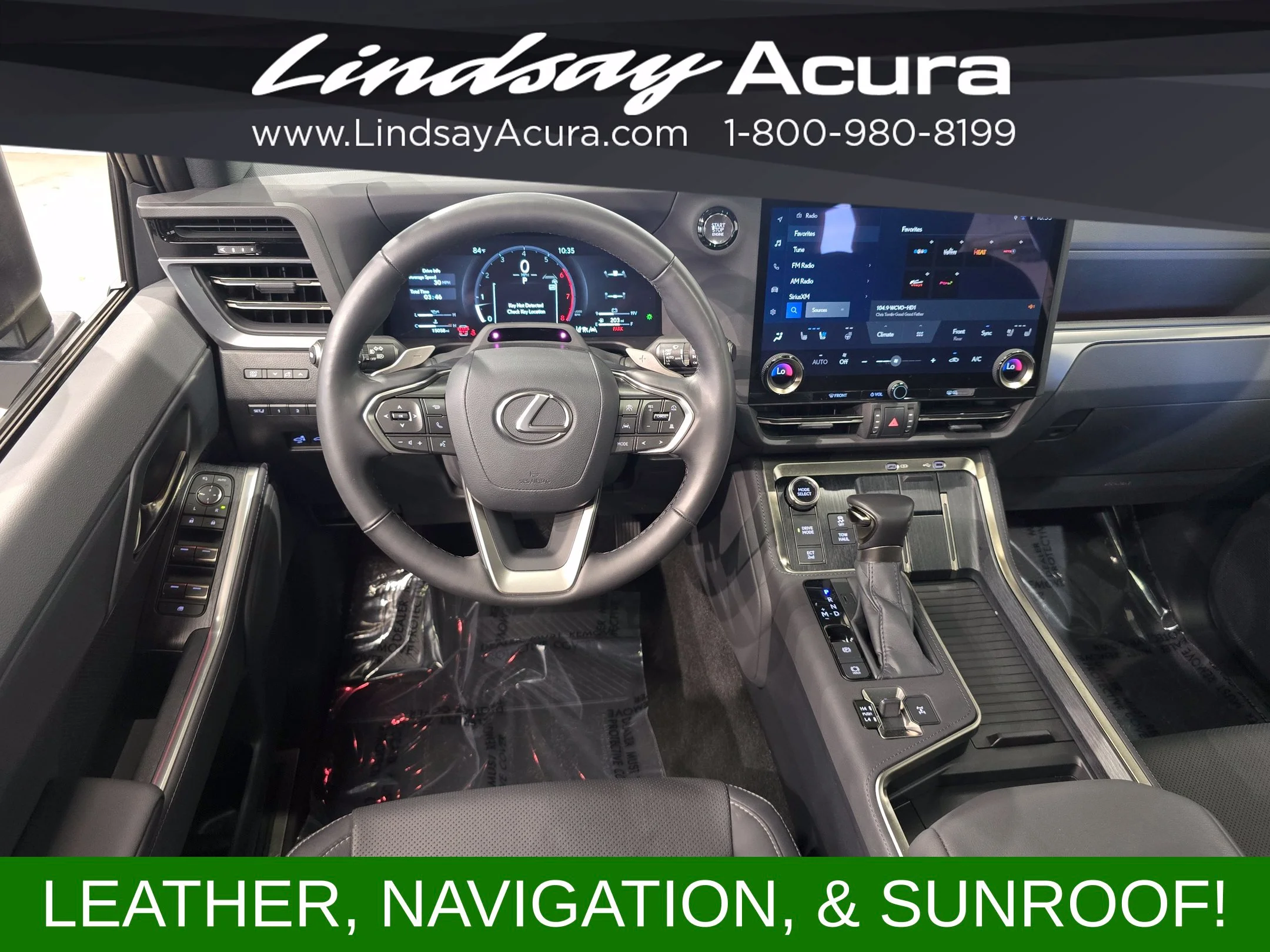 Used 2024 Nori Green Pearl Lexus 550 Premium+ image 12