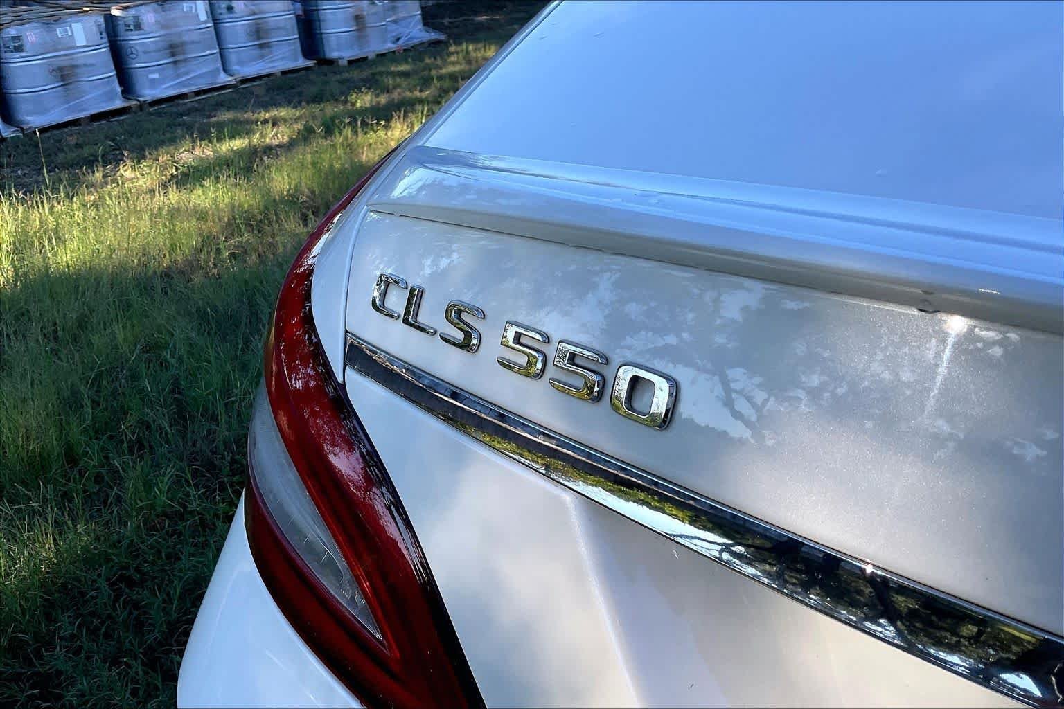Used 2018 designo Diamond White Metallic Mercedes-Benz CLS 550 image 10