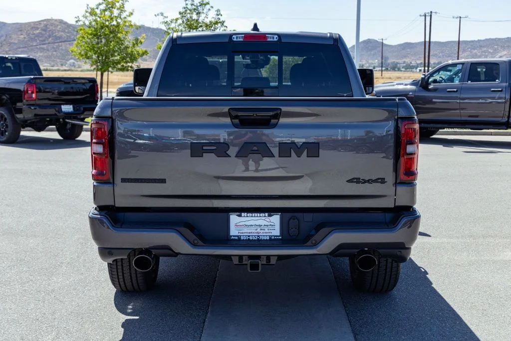 New 2026 Granite Crystal Metallic Clear-Coat Exterior Paint RAM Big Horn Night Edition image 5