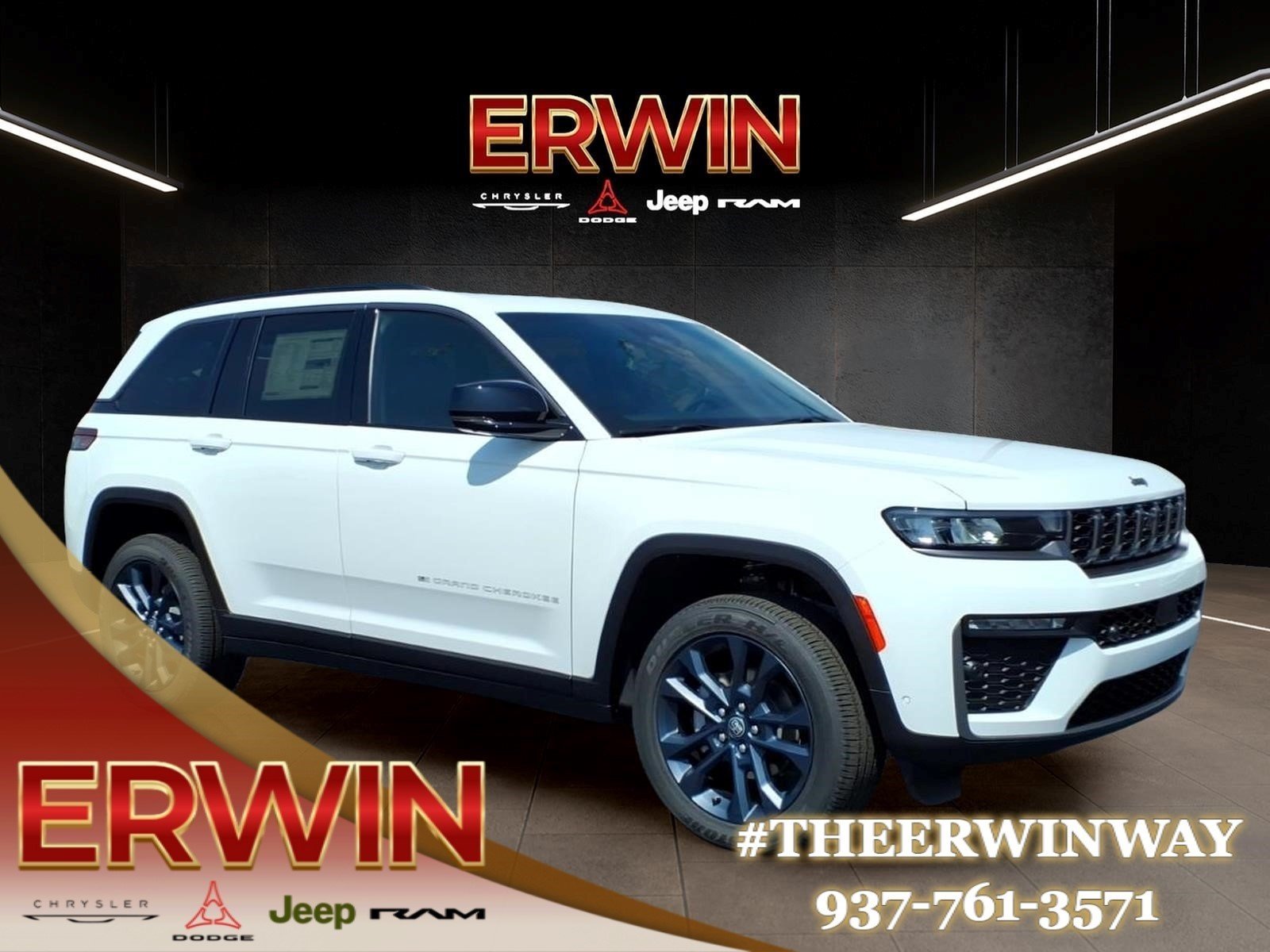 New 2026 Bright White Clear-Coat Exterior Paint Jeep Limited image 1