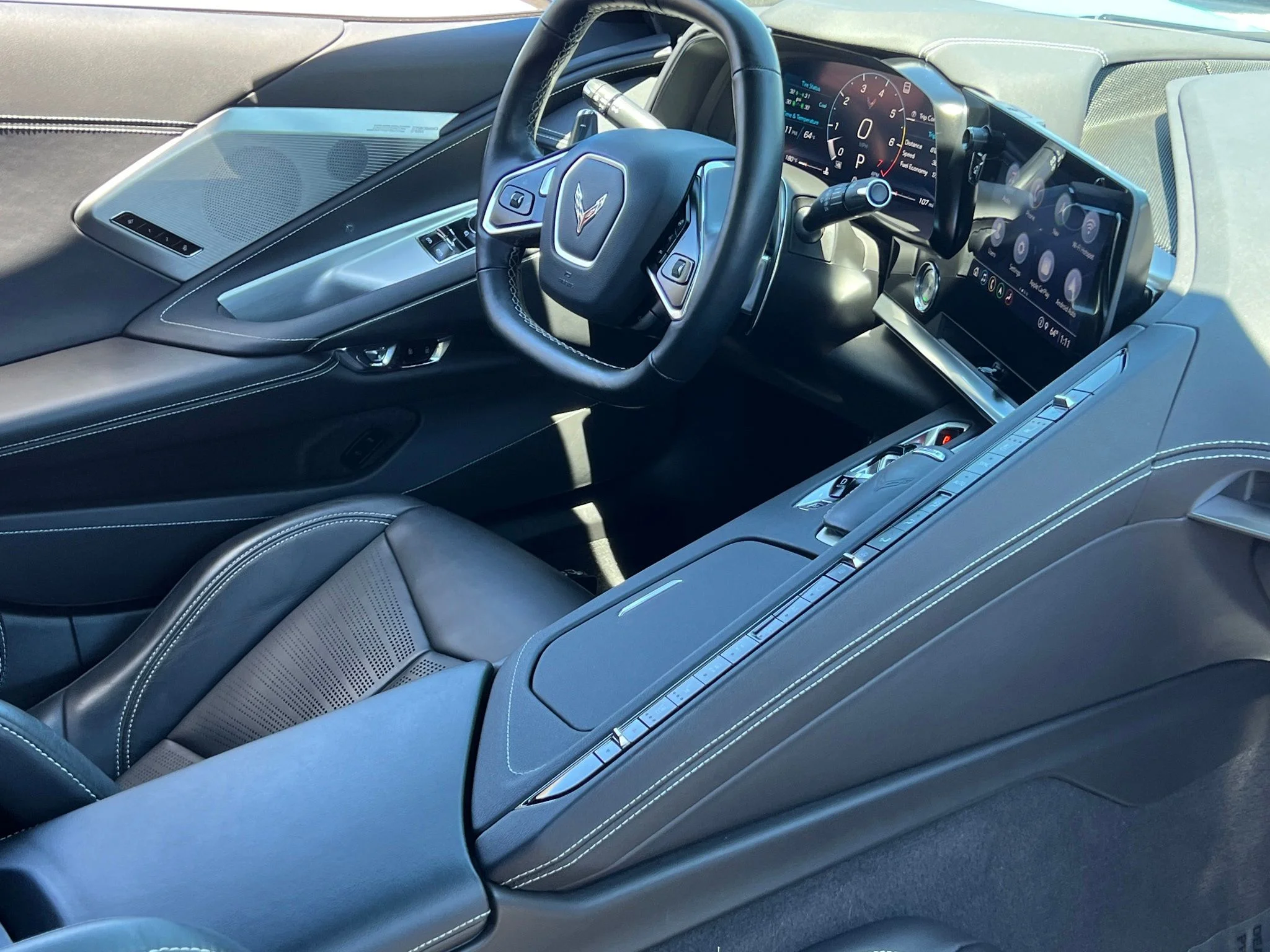Used 2021 Blue Chevrolet Stingray image 35