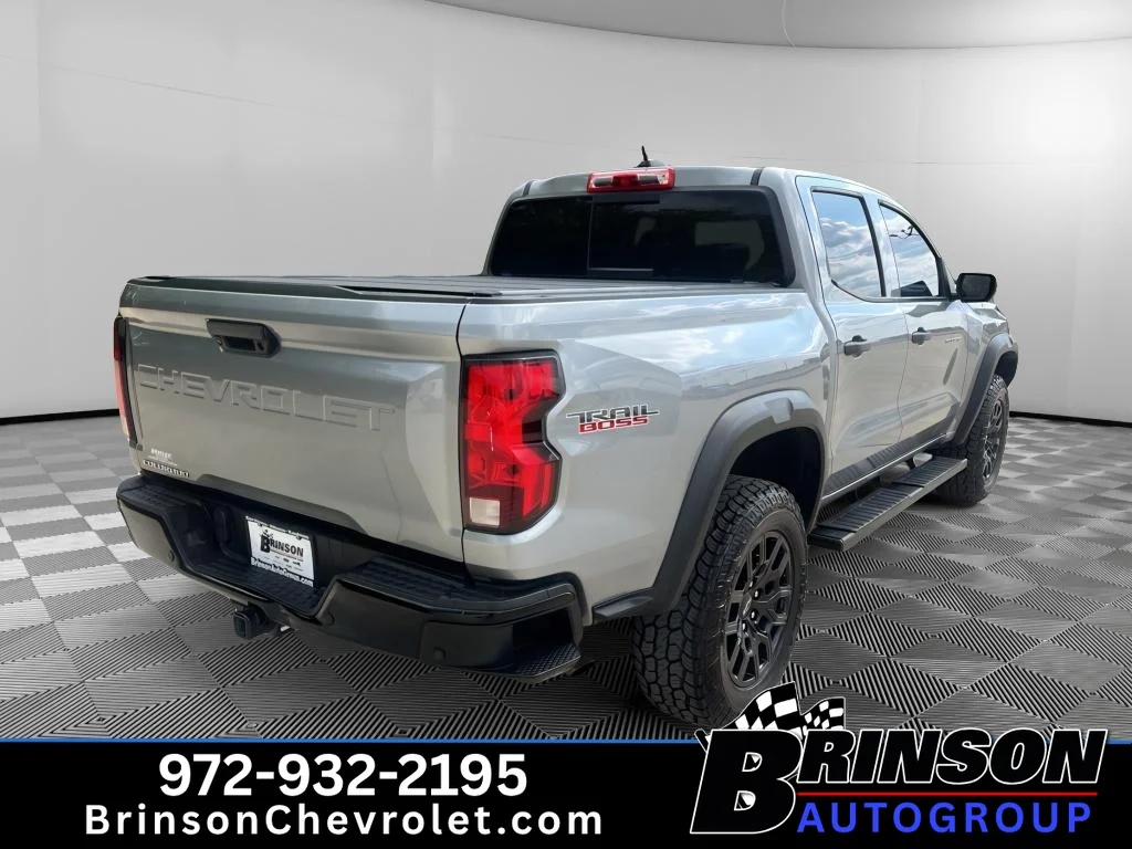 Used 2023 Sterling Gray Metallic Chevrolet 4WD Trail Boss image 7