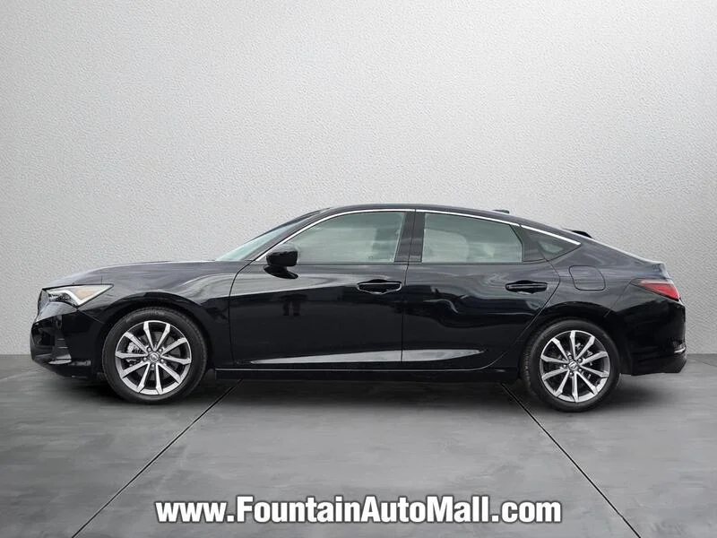 Used 2024 Majestic Black Pearl Acura CVT image 2