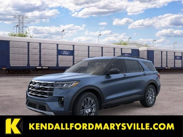 New 2026 Vapor Blue Metallic Ford Active image 1