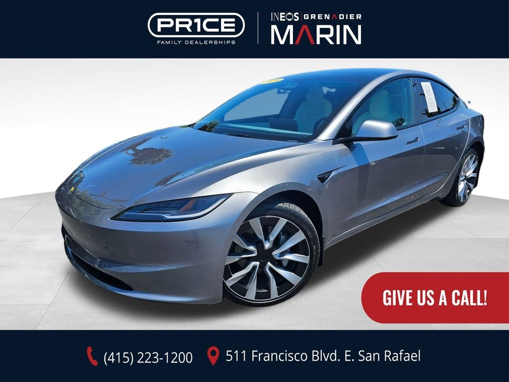 Used 2025 Silver Tesla Long Range image 1