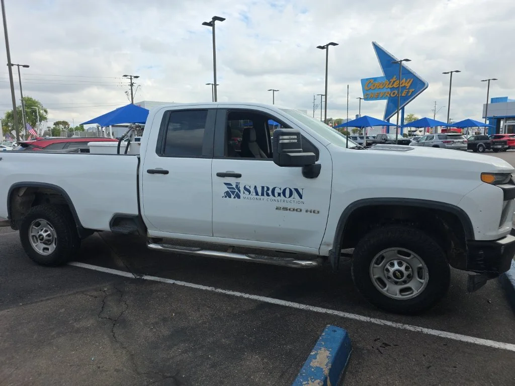 Used 2021 White Chevrolet Work Truck image 2