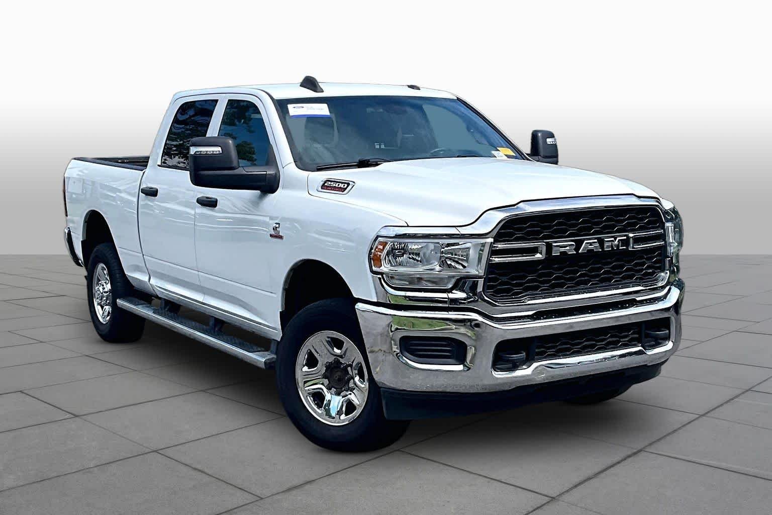 Used 2024 Bright White Clearcoat Ram Tradesman image 3