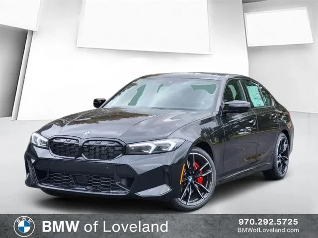 New 2026 Black Sapphire Metallic BMW M340i xDrive image 1