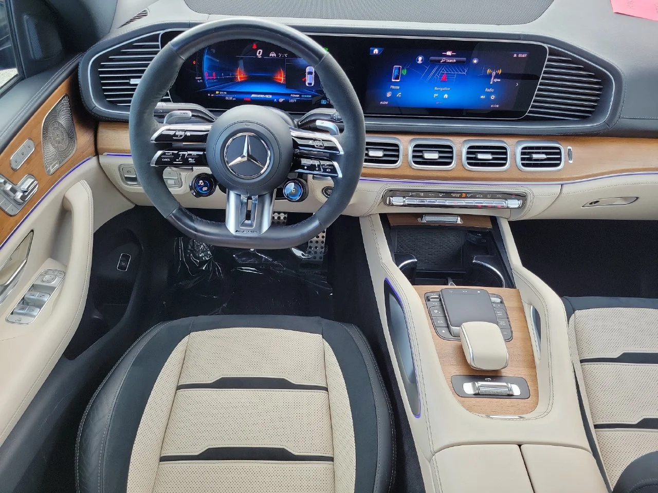Certified Used 2024 Blue Mercedes-Benz GLE 53 AMG® image 16