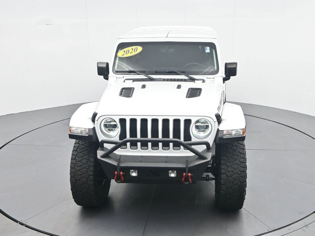 Used 2020 Bright White Clearcoat Jeep Rubicon image 20