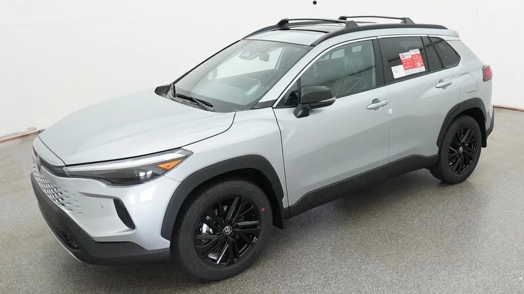 Sonic Silver 2026 Toyota Corolla Cross Hybrid SUV / Crossover All-Wheel Drive