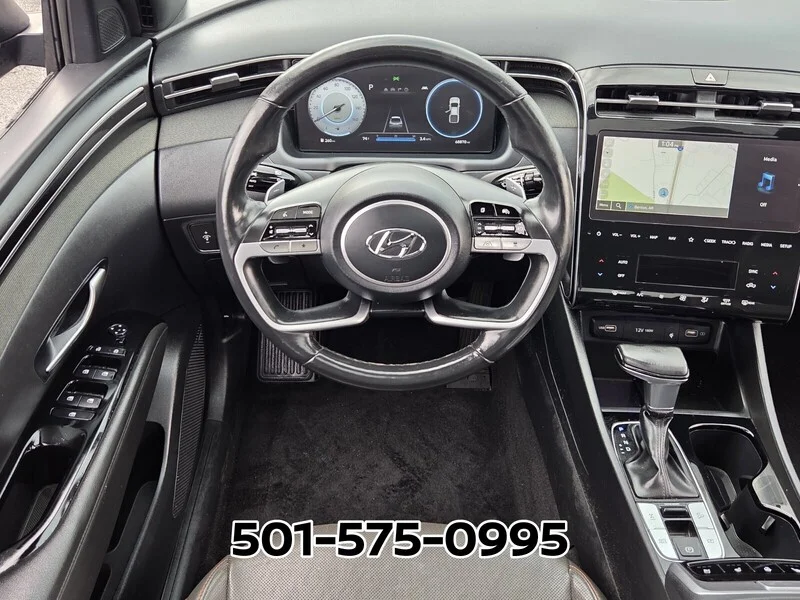 Used 2022 Phantom Black HYUNDAI LIMITED AWD image 13