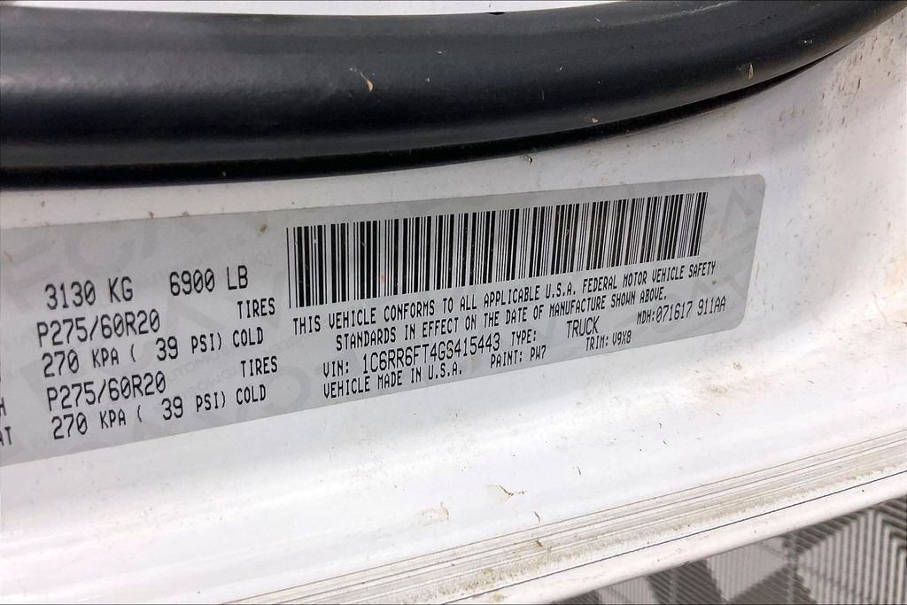 Used 2016 White Ram Express image 2