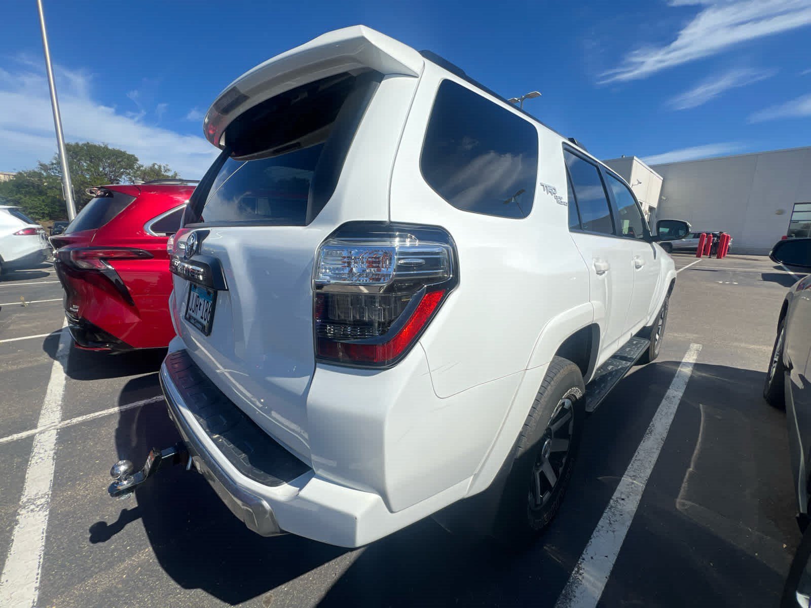 Used 2020 Super White Toyota TRD Off Road Premium image 5