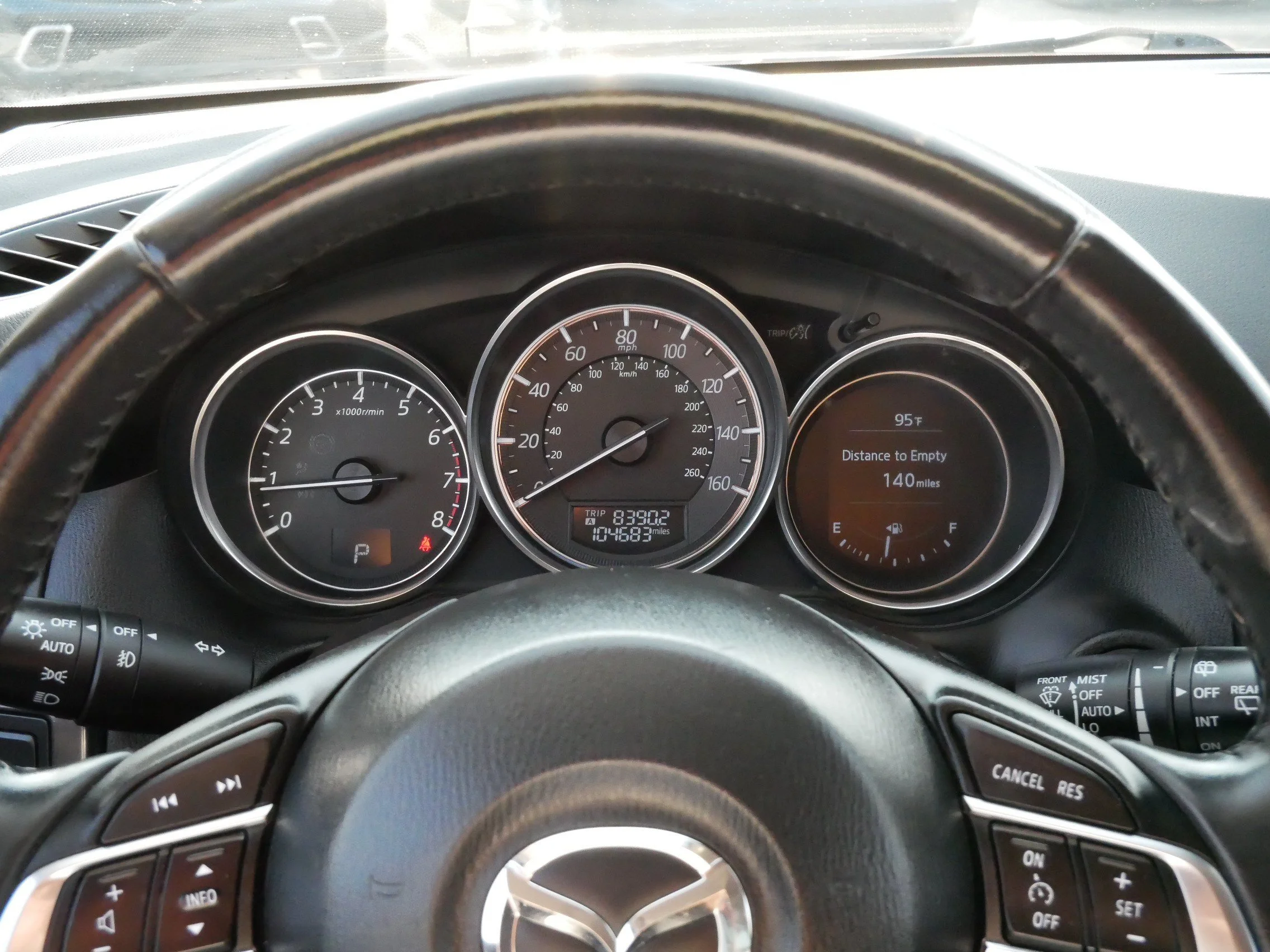 Used 2016 Sonic Silver Metallic Mazda Grand Touring image 21