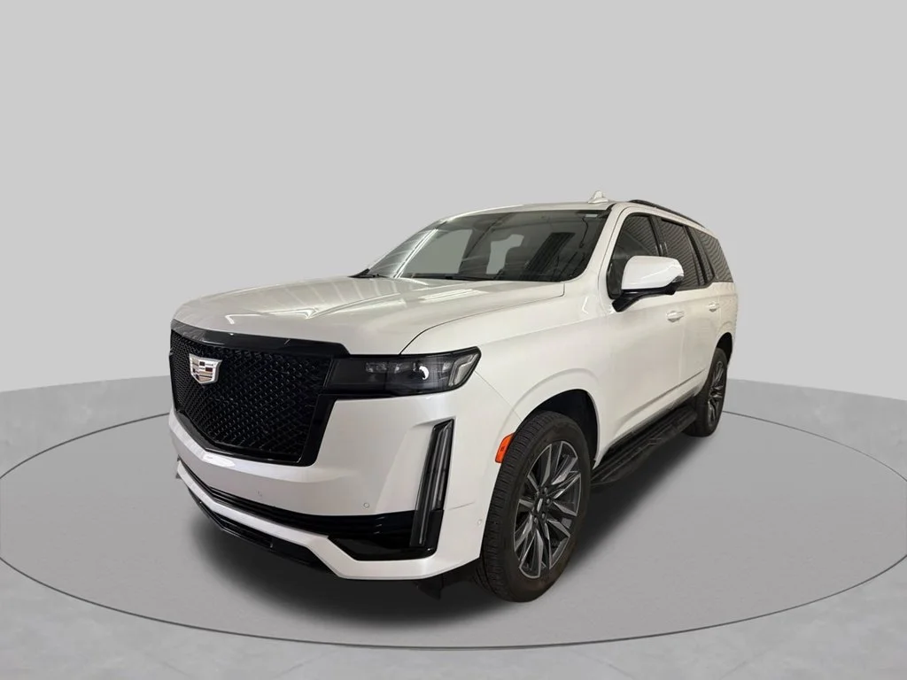Used 2023 Crystal White Tricoat Cadillac Sport image 4
