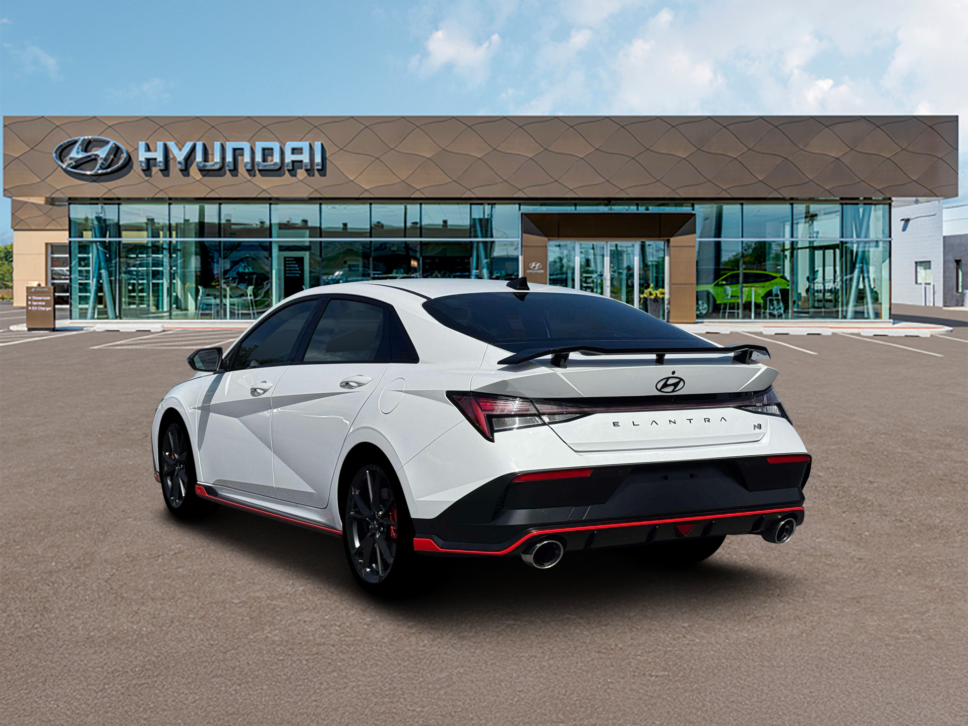 New 2026 Atlas White Hyundai Sedan image 5