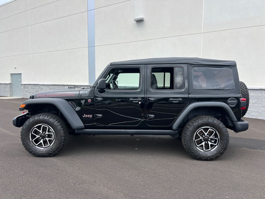 Used 2025 Black Jeep Rubicon image 4
