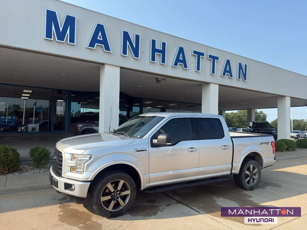 Used 2016 Ingot Silver Metallic Ford XLT image 1