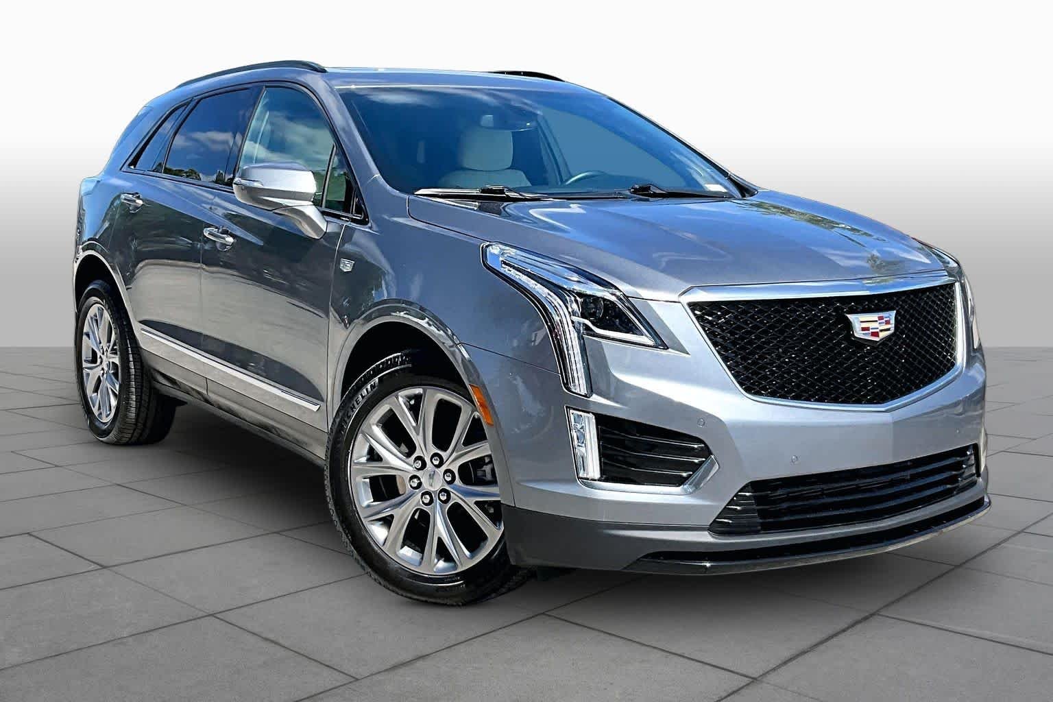 Used 2021 Satin Steel Metallic Cadillac AWD Sport image 3