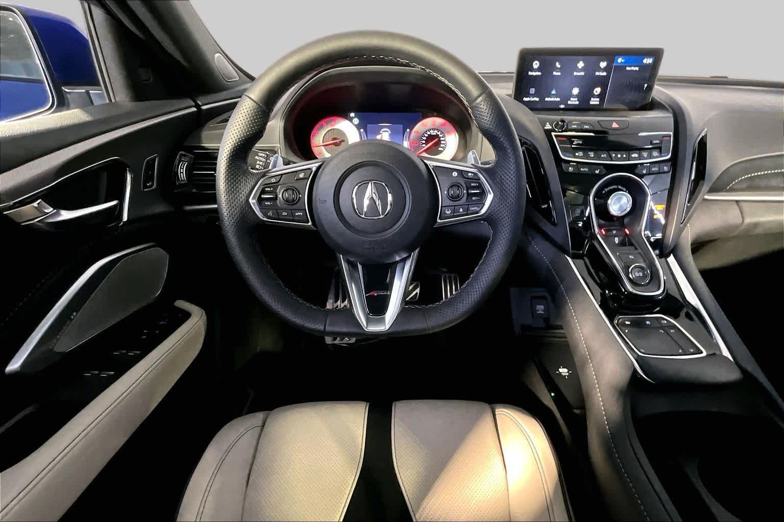 Certified Used 2023 Apex Blue Pearl Acura With A-Spec Advance Package image 6