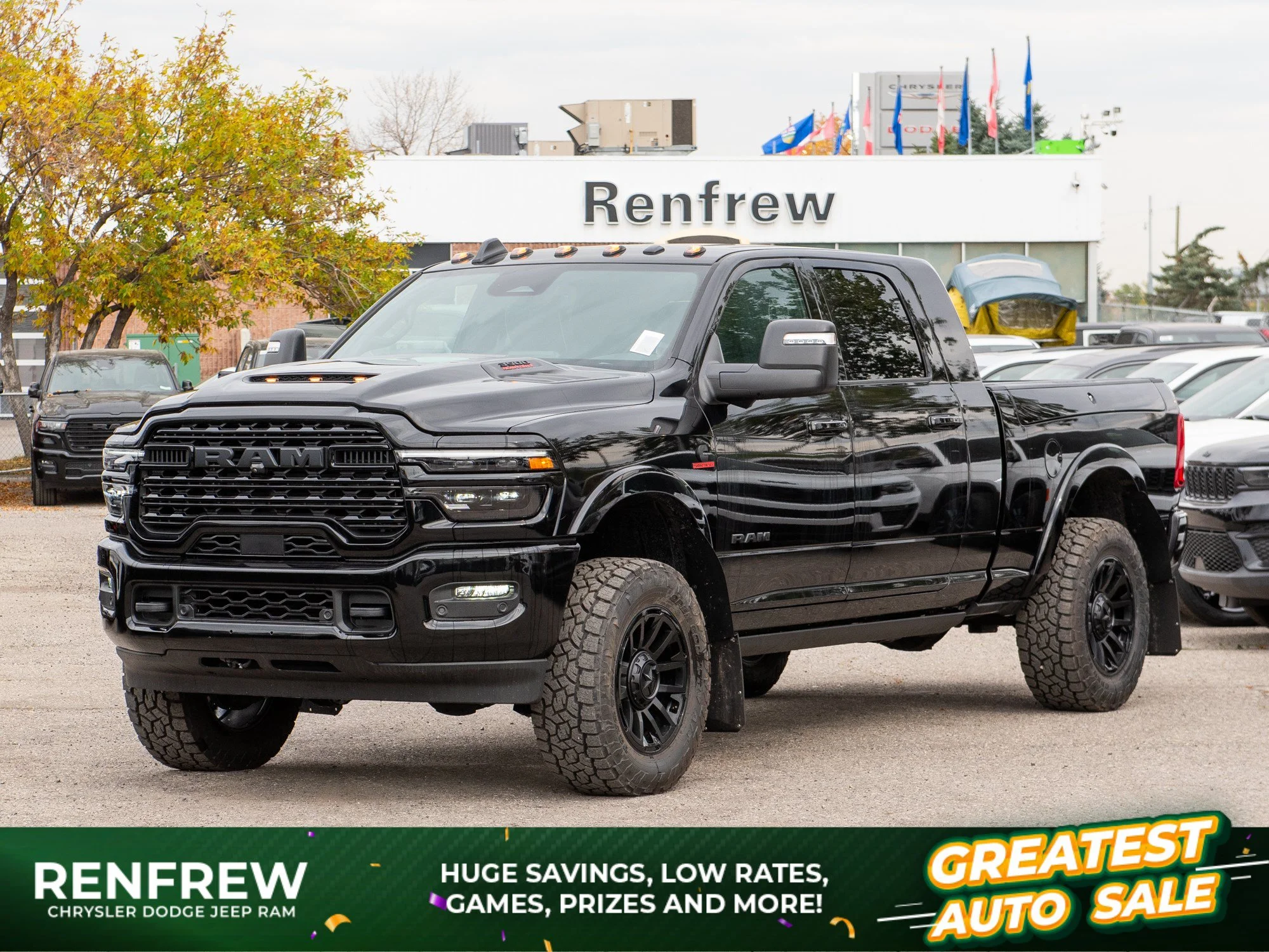 New 2026 Black RAM Limited* Mega Cab 4x4 image 1
