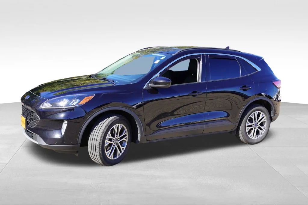 Certified Used 2022 Agate Black Metallic Ford SEL image 10