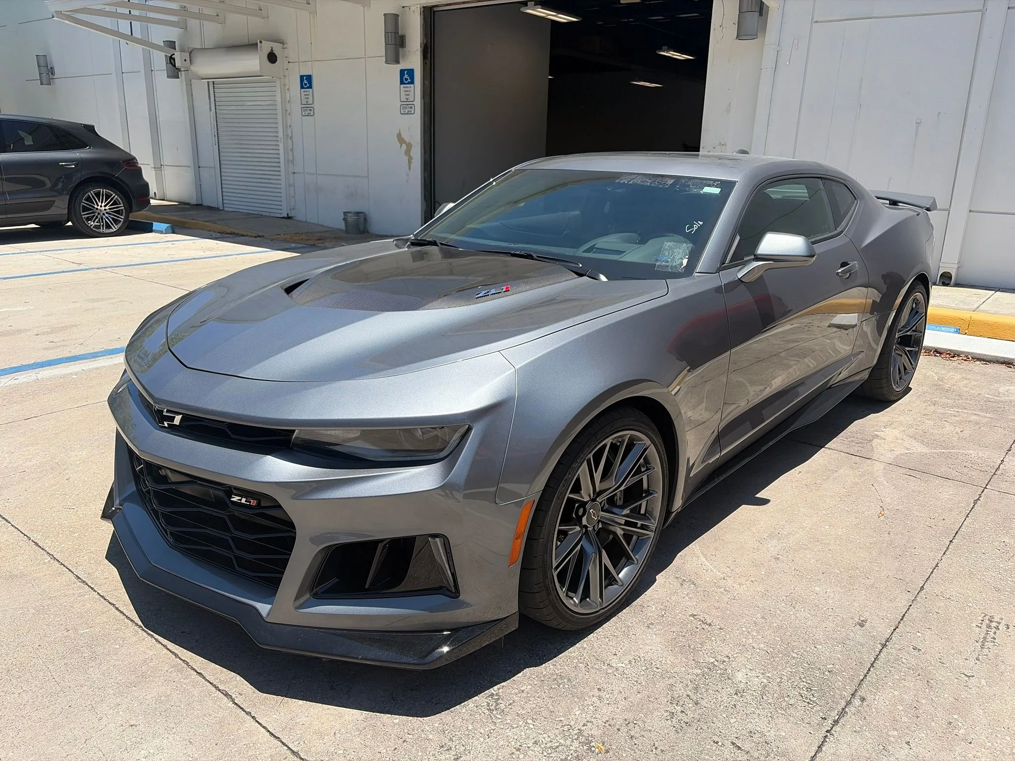 Used 2022 Gray Chevrolet ZL1 image 1