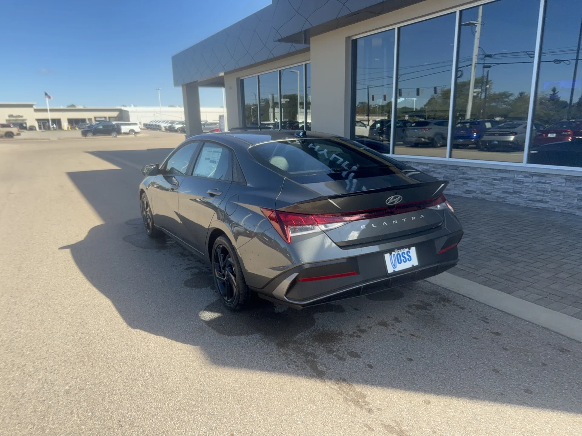 New 2026 Amazon Gray Pearl Hyundai SEL Sport Plus image 8