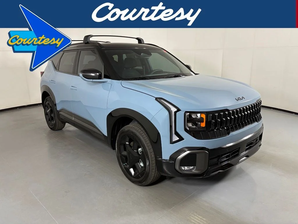 New 2027 Frost Blue / Black Roof Kia X-Line S image 1