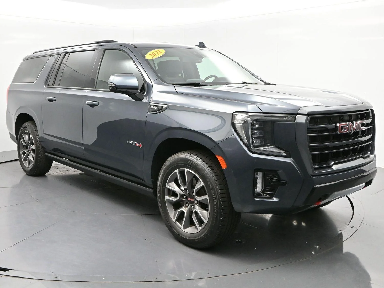 Used 2021 Dark Sky Metallic GMC AT4 image 2