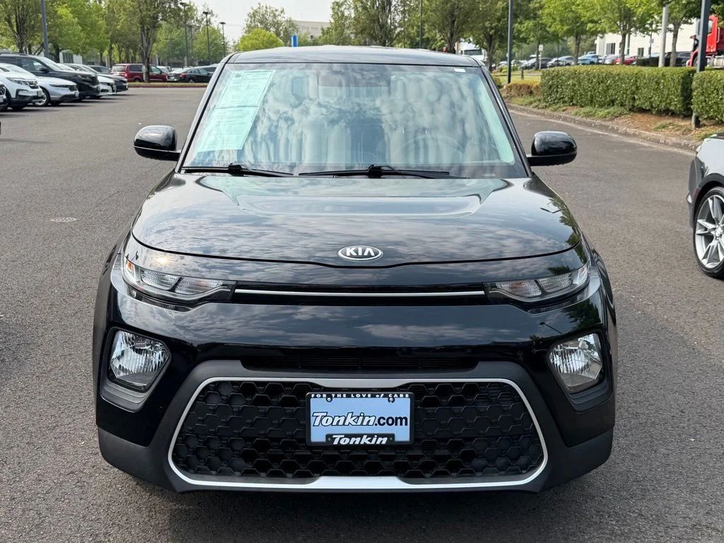 Used 2021 Cherry Black Kia LX image 3
