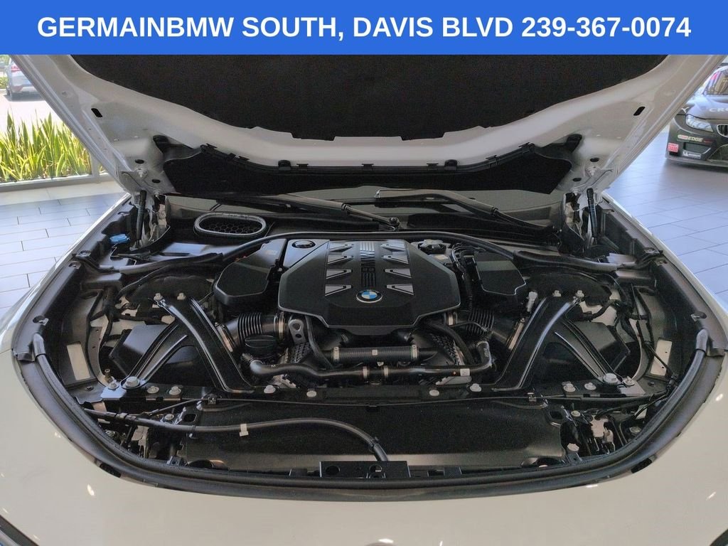 Certified Used 2025 White Metallic BMW 760i xDrive image 14
