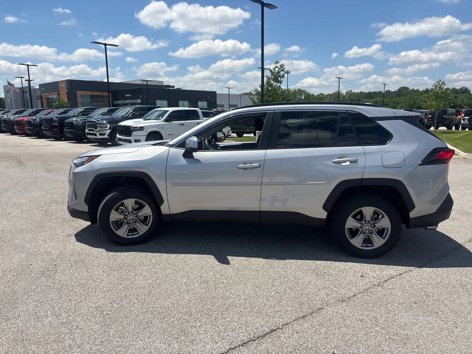 Used 2023 Silver Sky Metallic Toyota XLE image 6