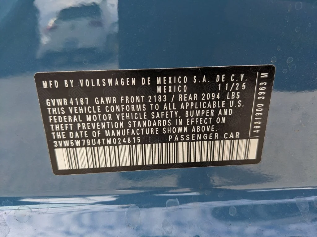 Certified Used 2026 Blue Volkswagen 1.5T S image 37