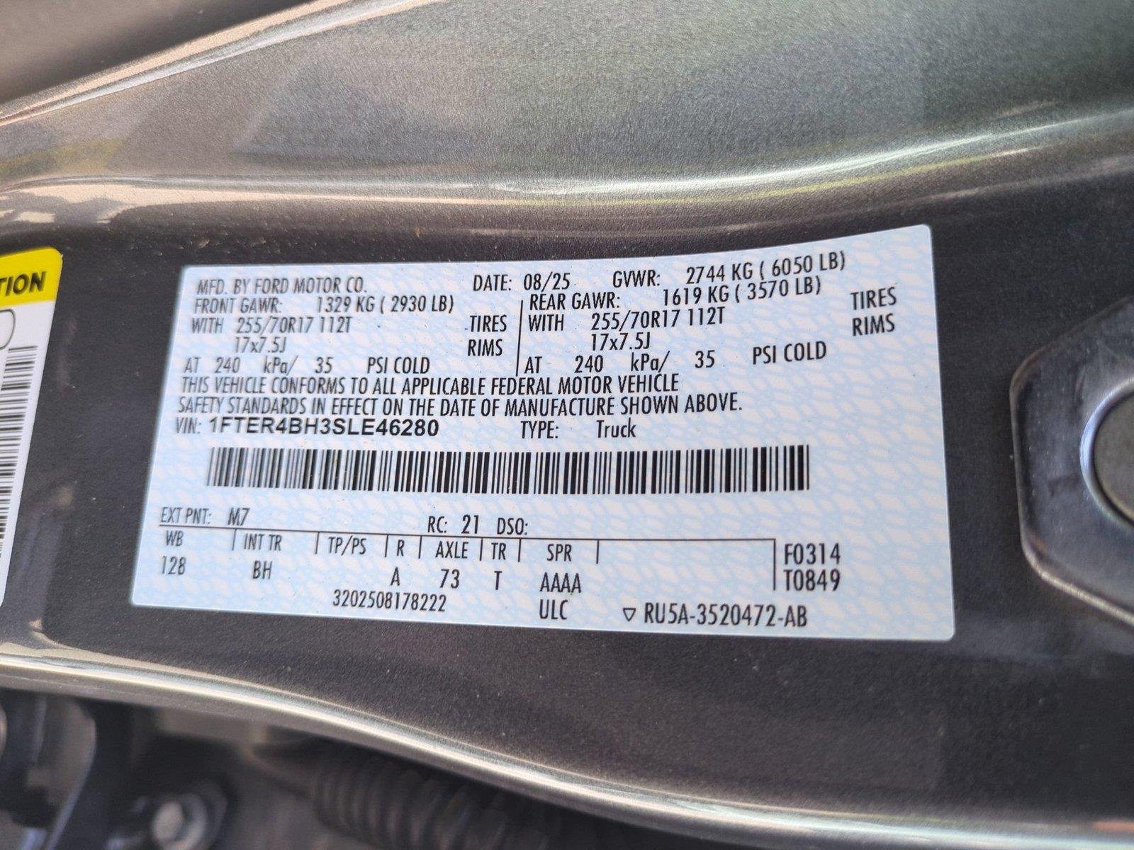 Used 2025 Carbonized Gray Ford XL image 38
